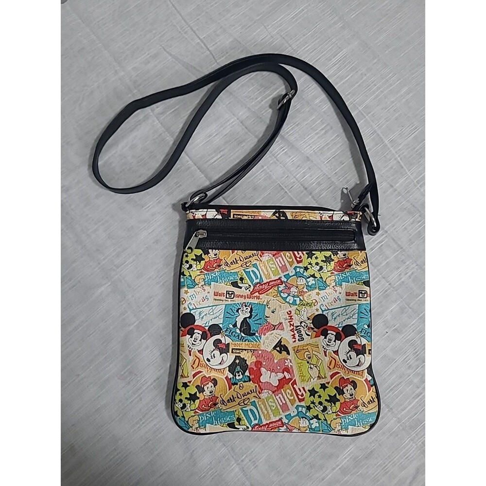 Disney Parks Authentic Retro crossbody bag Mickey Minnie Figaro Bambi Goofy